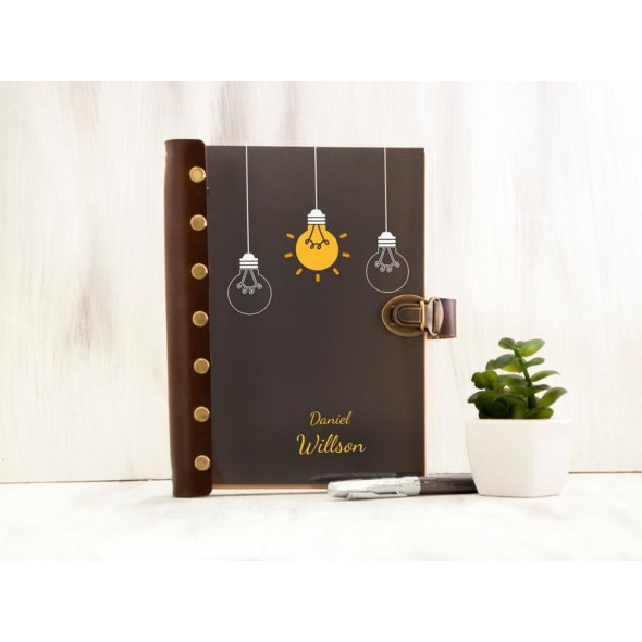 Іменний планер в акриловій обкладинці «Ideas», А5