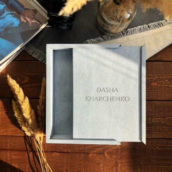 Блокнот з тисненням та металевим шильдом з екошкіри 