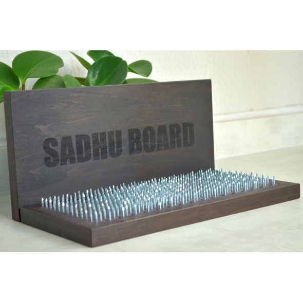 Динамічна анатомічна дошка садху з гравіруванням 