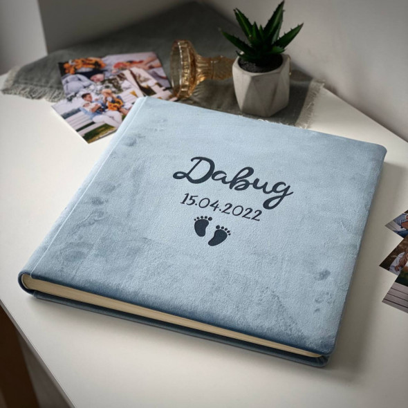 Дитячий фотоальбом для дівчинки "Baby" Рожевий 33х33 см RM04-19