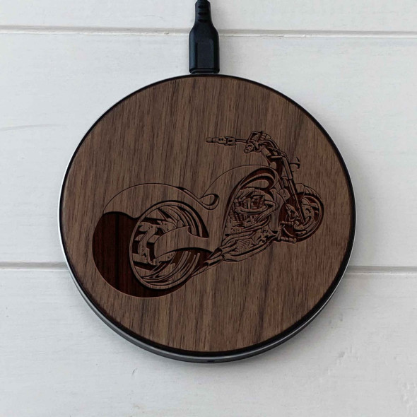 Бездротова зарядка для телефону із зображенням Fast Charger 