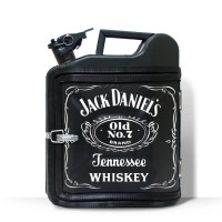 Каністра-бар на 10 л. для відпочинку водієві в подарунок з принтом "Jack Daniels" 