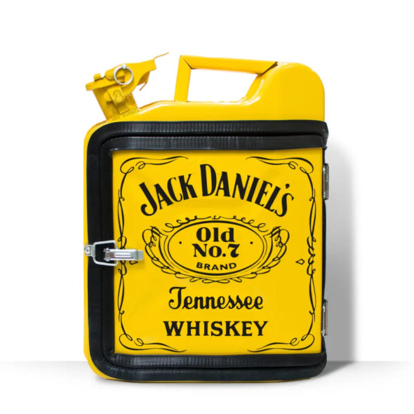 Каністра-бар на 10 л. для відпочинку водієві в подарунок з принтом "Jack Daniels" 