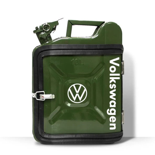 Подарунок чоловікові каністра-бар на 10л. з принтом "Volkswagen" 