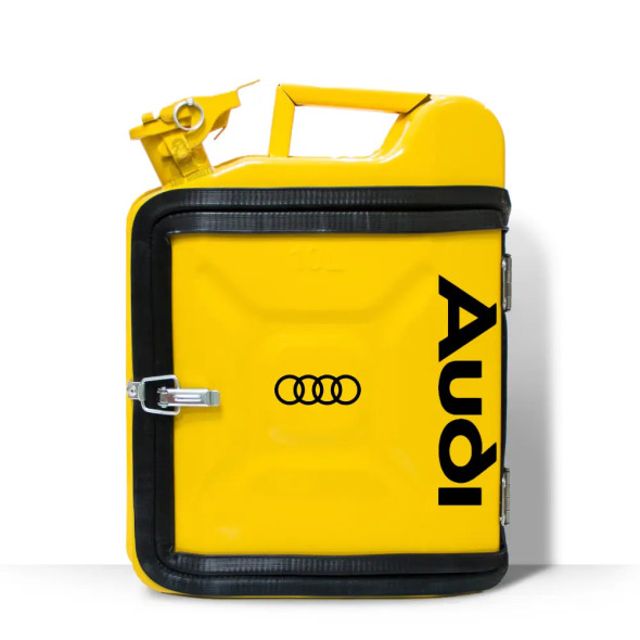 Подарунковий набір для міні-бару автомобілісту на 10 л. з принтом "Audi" 