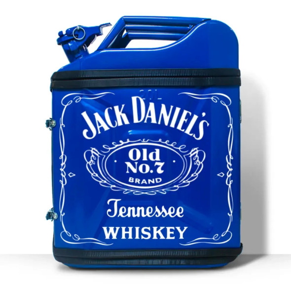Каністра-бар на подарунок автомобілісту на 20 л. з принтом "Jack Daniels" 