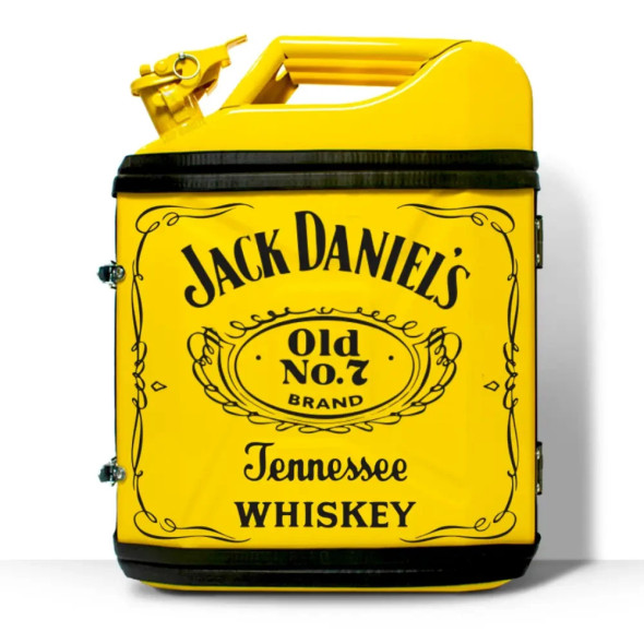Каністра-бар на подарунок автомобілісту на 20 л. з принтом "Jack Daniels" 