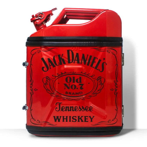 Каністра-бар на подарунок автомобілісту на 20 л. з принтом "Jack Daniels" 