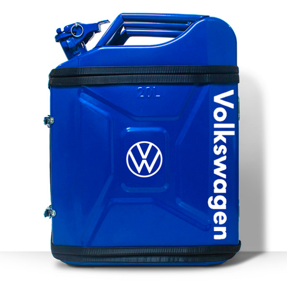 Каністра подарунковий набір водієві на день народження із написом на 20 л. "Volkswagen"