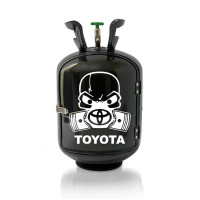 Бочка міні-бар подарунковий набір для автомобіліста "Toyota" Чорний