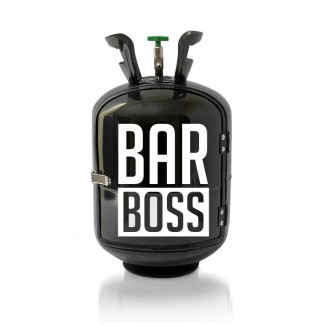 Бочка міні-бар подарунковий набір босу "Bar Boss" Чорний