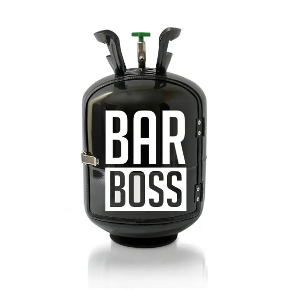 Бочка міні-бар подарунковий набір босу "Bar Boss" Чорний