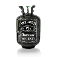 Бочка міні-бар із принтом на подарунок чоловікові "Jack Daniels" Чорний