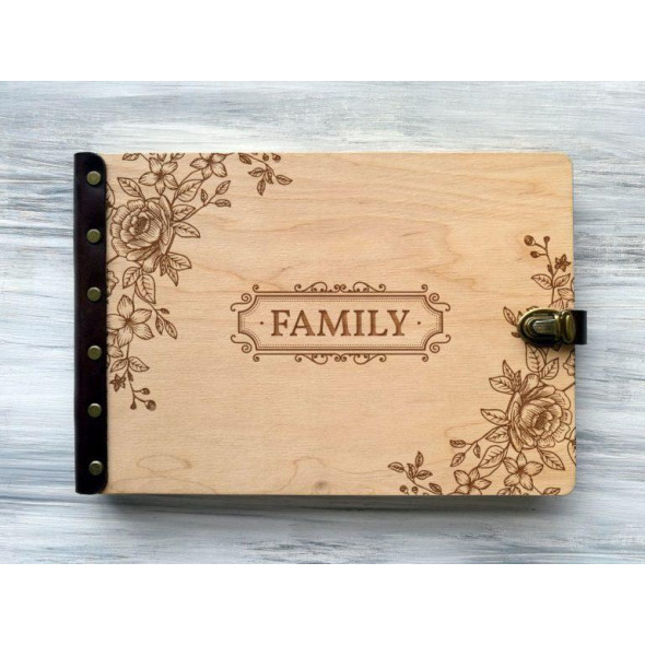 Альбом для світлин «Family» PA-0003 Темне дерево, 30