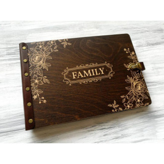 Альбом для світлин «Family» PA-0003 Темне дерево, 30