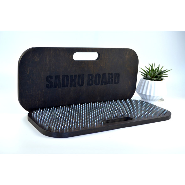 Дошка Садху з цвяхами для спини з ручкою з кроком 15 мм Sadhu Board