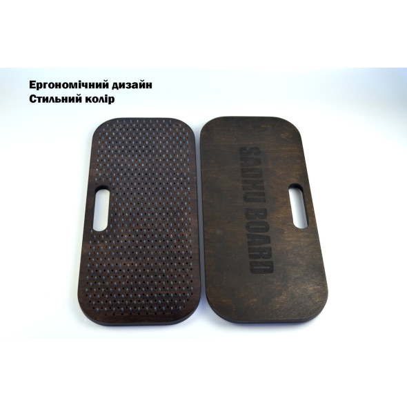 Дошка Садху з цвяхами для спини з ручкою з кроком 15 мм Sadhu Board