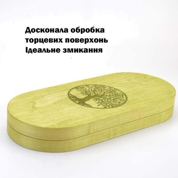 Динамічна дошка садху з мідними цвяхами крок 10 мм з гравіювання 