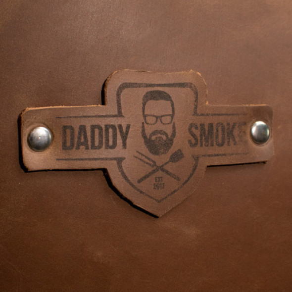Шкіряний фартух світло-коричневий DaddySmoke