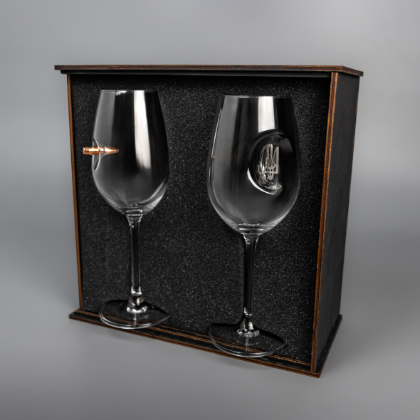 Сувенірні набори келихів ручної роботи на подарунок мамі, подрузі, кумі