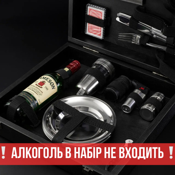 Набір туристичний універсальний на 6 персон у зручному кейсі