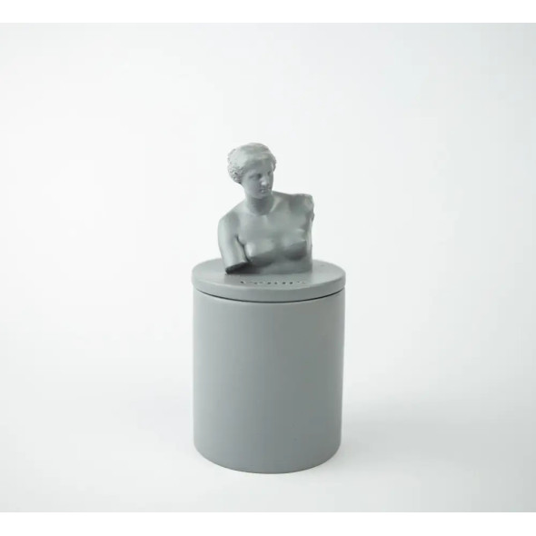 Аромасвічка VENUS CHERRY BLOSSOM GRAY 100% WOOD WAX 165g 35h