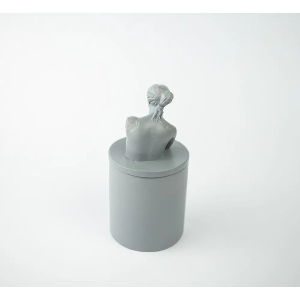 Аромасвічка VENUS CHERRY BLOSSOM GRAY 100% WOOD WAX 165g 35h