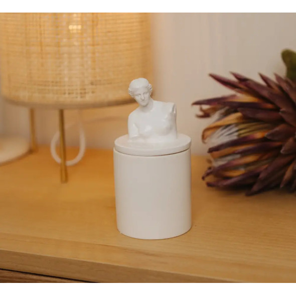 Аромасвічка VENUS CHERRY BLOSSOM WHITE 100% WOOD WAX 165g 35h