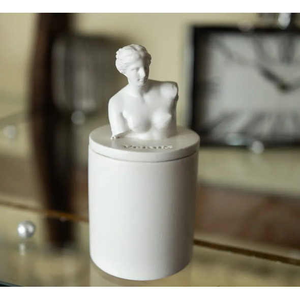 Аромасвічка VENUS CHERRY BLOSSOM WHITE 100% WOOD WAX 165g 35h