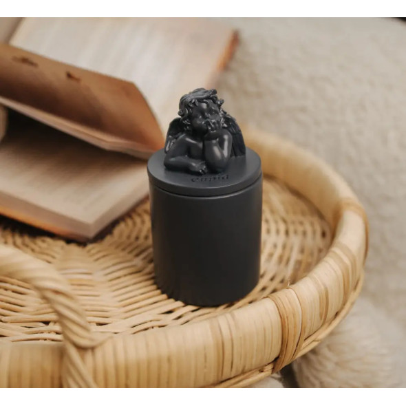 Аромасвічка CUPID SANTAL GRAFITE 100% WOOD WAX 165g 35h