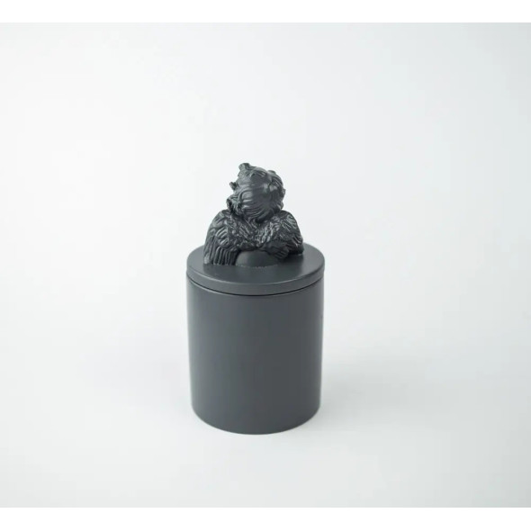 Аромасвічка CUPID SANTAL GRAFITE 100% WOOD WAX 165g 35h