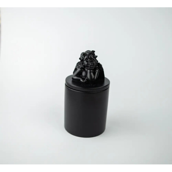 Аромасвічка CUPID SANTAL BLACK 100% WOOD WAX 165g 35h