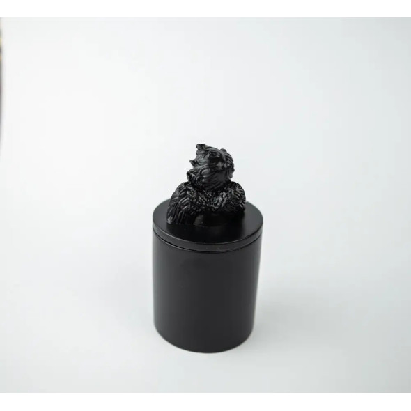 Аромасвічка CUPID SANTAL BLACK 100% WOOD WAX 165g 35h