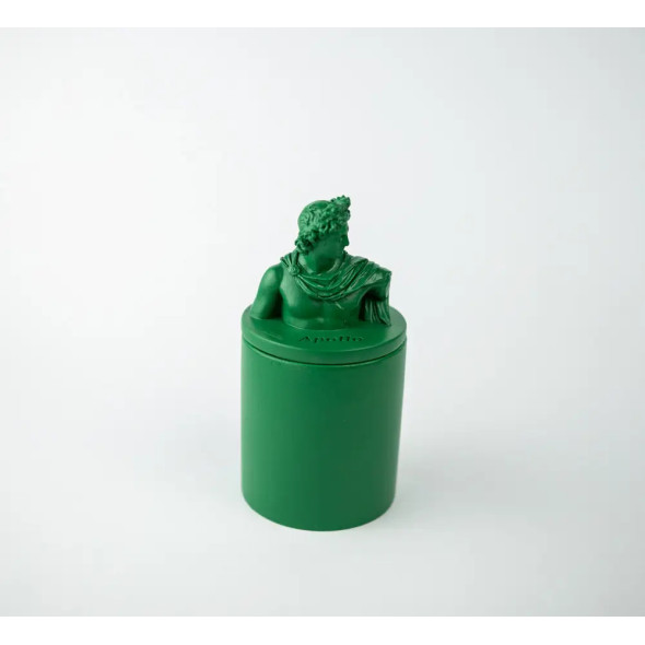 Аромасвічка APOLLO BURLEY VANILLA GREEN 100% WOOD WAX 165g 35h