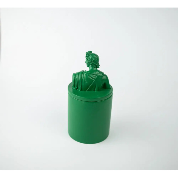 Аромасвічка APOLLO BURLEY VANILLA GREEN 100% WOOD WAX 165g 35h