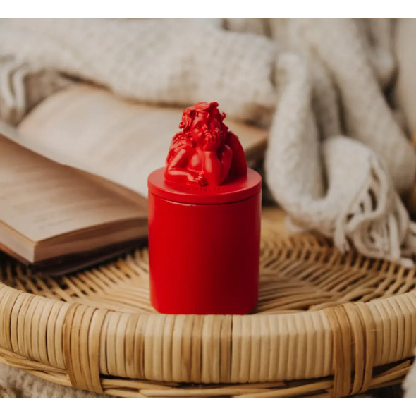 Аромасвічка CUPID SANTAL RED 100% WOOD WAX 165g 35h