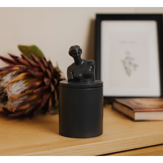 Аромасвічка VENUS CHERRY BLOSSOM GRAFITE 100% WOOD WAX 165g 35h
