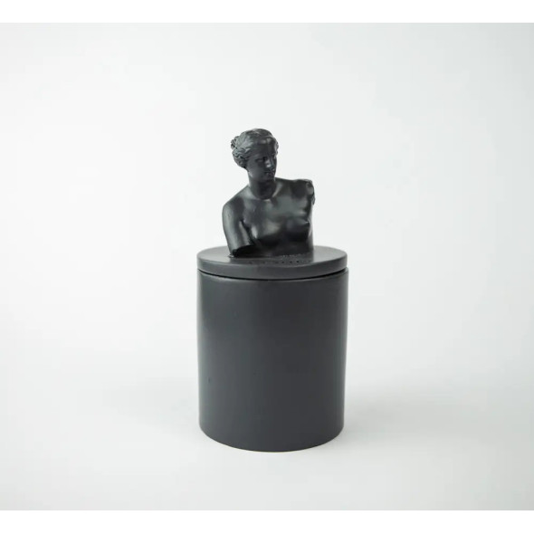 Аромасвічка VENUS CHERRY BLOSSOM GRAFITE 100% WOOD WAX 165g 35h