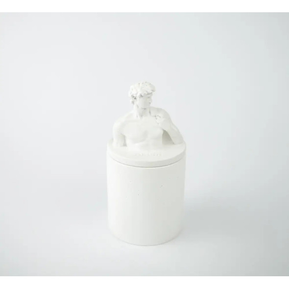 Аромасвічка DAVID AGARWOOD WHITE 100% WOOD WAX 165g 35h