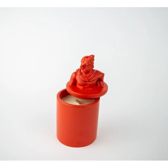 Аромасвічка APOLLO BURLEY VANILLA RED 100% WOOD WAX 165g 35h
