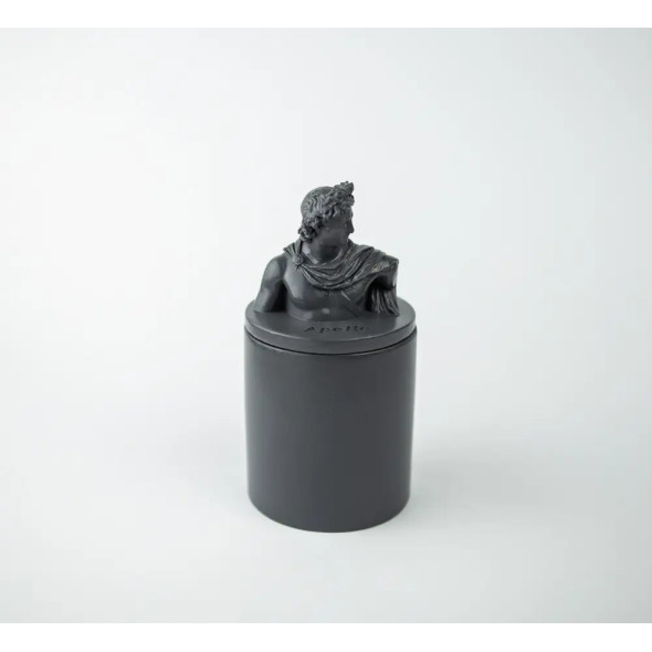 Аромасвічка APOLLO BURLEY VANILLA GRAFITE 100% WOOD WAX 165g 35h