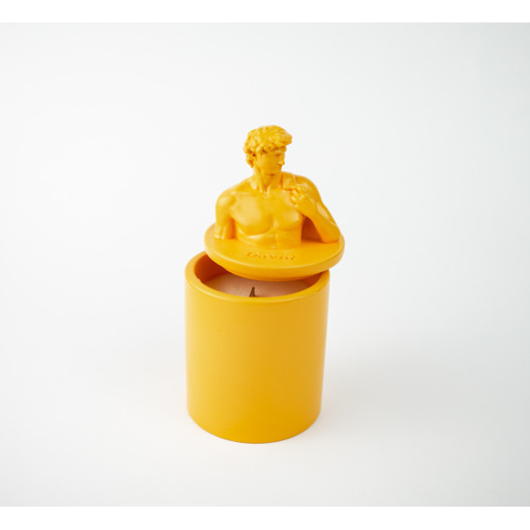 Аромасвічка DAVID AGARWOOD YELLOW 100% WOOD WAX 165g 35h