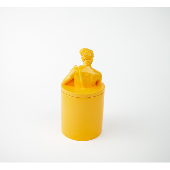 Аромасвічка DAVID AGARWOOD YELLOW 100% WOOD WAX 165g 35h