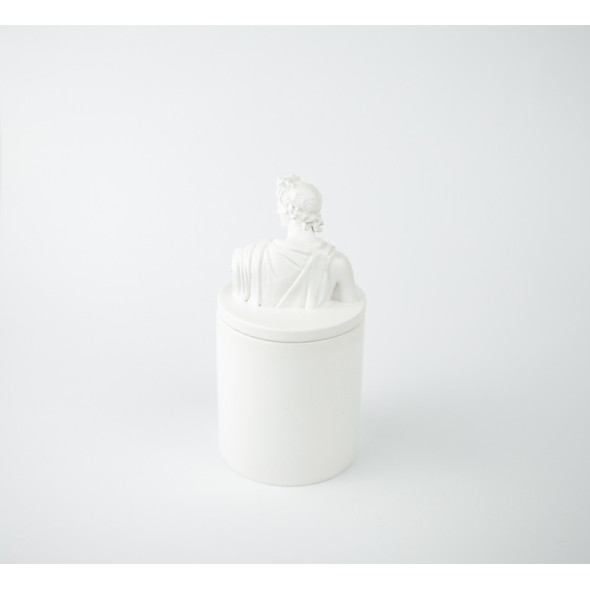 Аромасвічка APOLLO BURLEY VANILLA WHITE 100% WOOD WAX 165g 35h