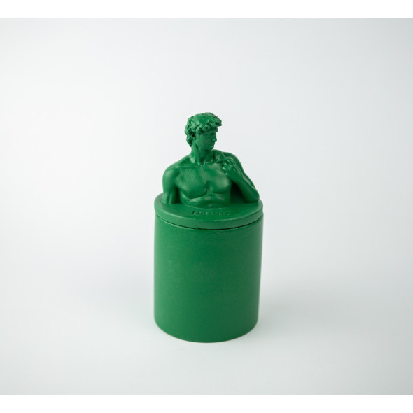 Аромасвічка DAVID AGARWOOD GREEN 100% WOOD WAX 165g 35h