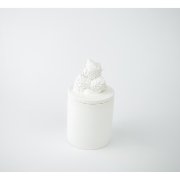 Аромасвічка CUPID SANTAL WHITE 100% WOOD WAX 165g 35h