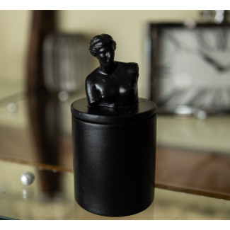 Аромасвічка VENUS CHERRY BLOSSOM BLACK 100% WOOD WAX 165g 35h