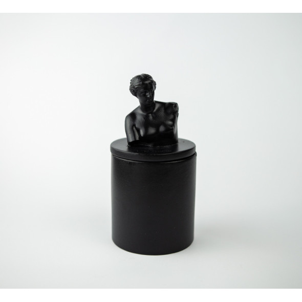 Аромасвічка VENUS CHERRY BLOSSOM BLACK 100% WOOD WAX 165g 35h