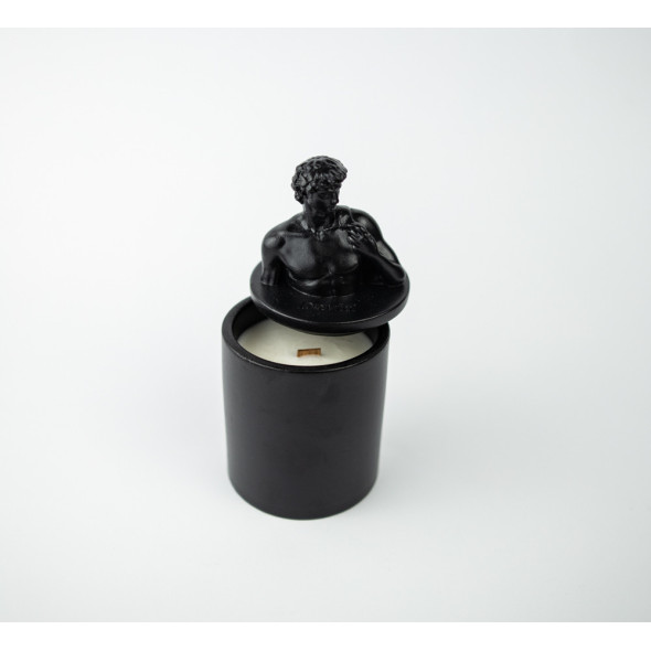Аромасвічка DAVID AGARWOOD BLACK 100% WOOD WAX 165g 35h