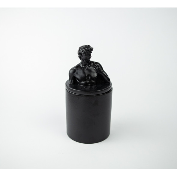 Аромасвічка DAVID AGARWOOD BLACK 100% WOOD WAX 165g 35h